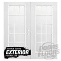 Exterior Prehung Double Fiberglass Doors