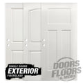 Exterior Prehung Single Fiberglass Doors