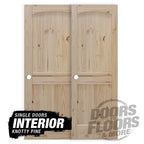 Interior Prehung Single Knotty Pine Doors