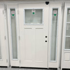Exterior Entry with Sidelights Fiberglass Doors