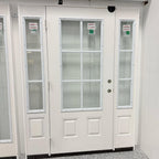 Exterior Entry with Sidelights Fiberglass Doors
